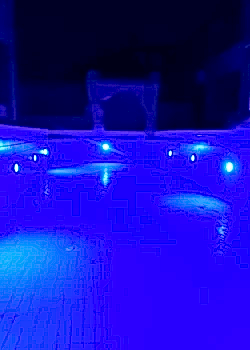 Kuşadasi Ali Bey Havuz LED Lamba  Yenileme Uygulaması