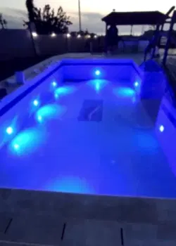 Kuşadasi Ali Bey Havuz LED Lamba  Yenileme Uygulaması