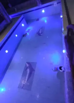 Kuşadasi Ali Bey Havuz LED Lamba  Yenileme Uygulaması