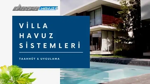 DESE VİLLA HAVUZ SİSTEMLERİ