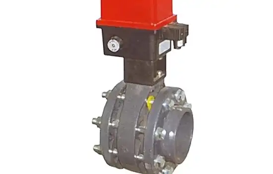 Elektrik Aktüatörlü Kelebek Vana (Komple)