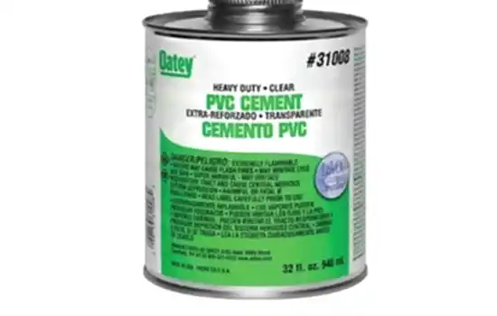 Oatey Şeffaf U-PVC Yapıştırıcı